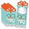 Big Dot of Happiness Thank You Doctors - Doctor Appreciation Week Money and Gift Card Sleeves - Nifty Gifty Card Holders - Set of 8